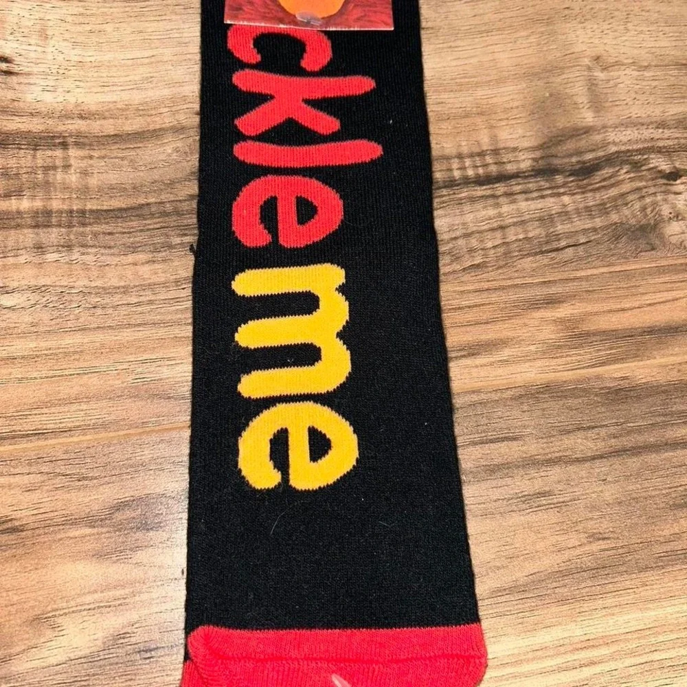 Sesame Street Tickle Me Elmo Cushion‎ Socks, Size 9-11
